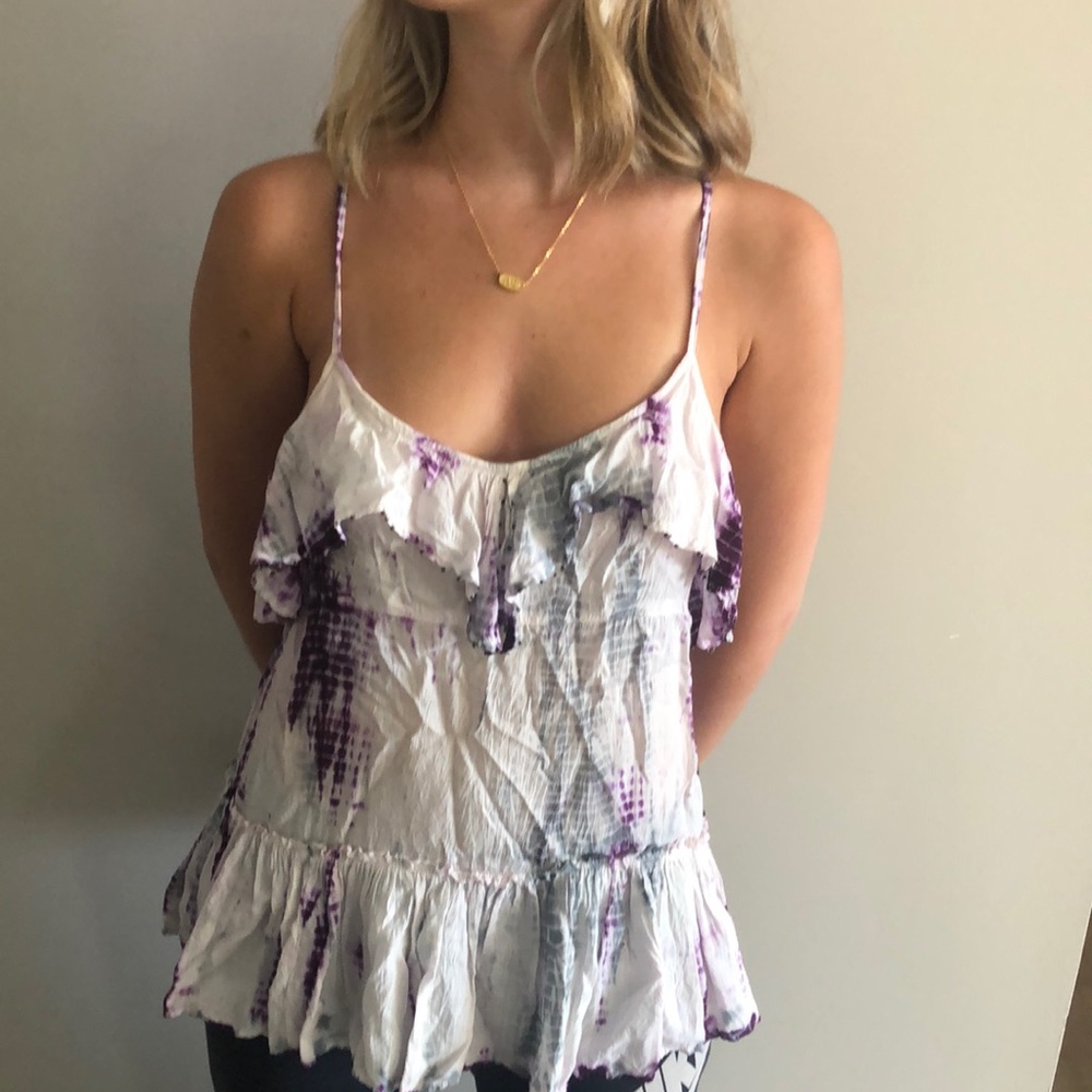 Free people tye dye tank top